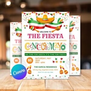 Cinco DeMayo Fiesta Invitation