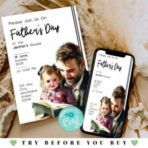 Father's Day Invitation Templates