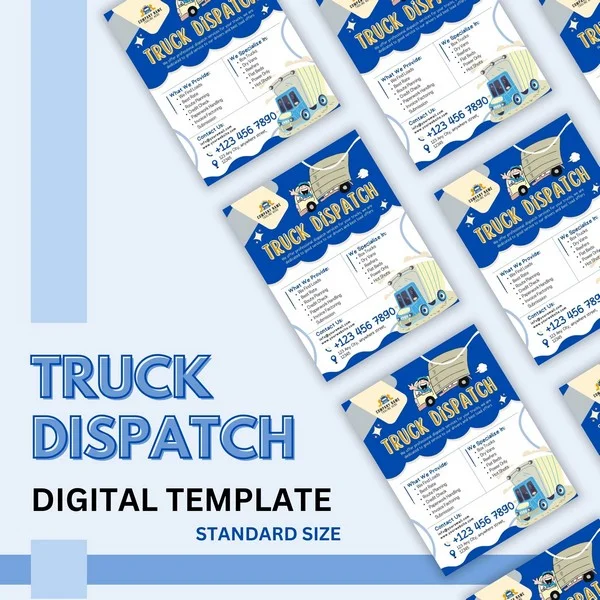 Truck Dispatch Flyer