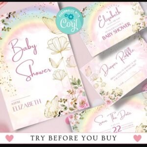 Baby Shower Invitation Template