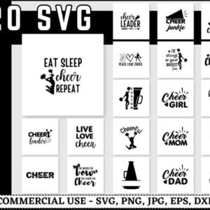 Cheer SVG bundle