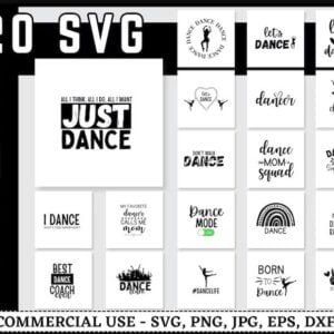 Dance Svg Bundle