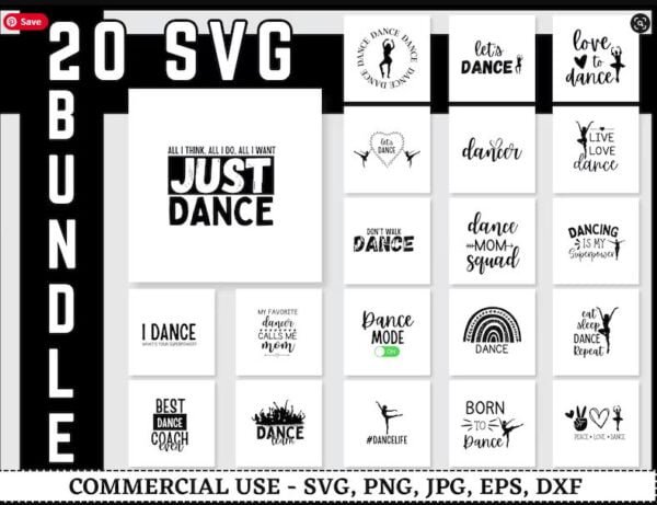 Dance Svg Bundle