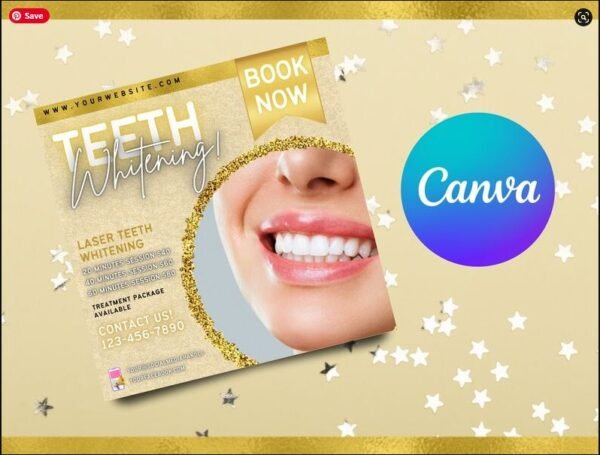 Teeth Whitening Flyer Template