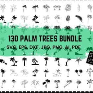 Palm Trees svg Bundle