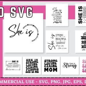 She is Bundle svg