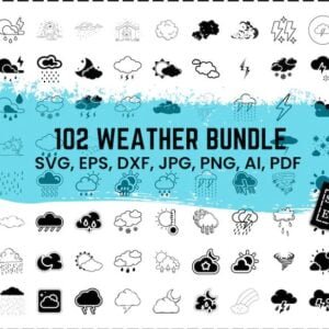 Weather svg bundle