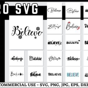 Believe Svg Bundle