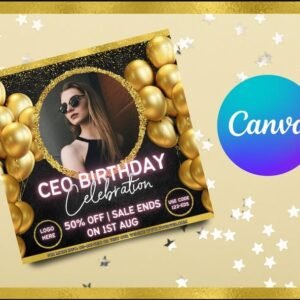 Ceo Birthday Flyer