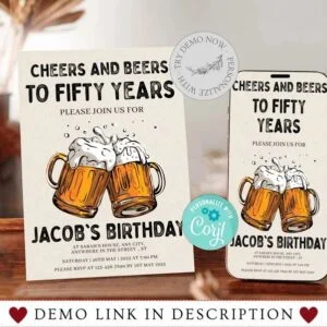 Cheers and Beers Birthday