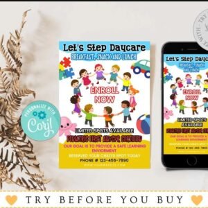 Child Care Flyer Template