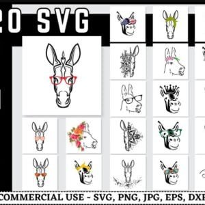 Donkey Svg Bundle