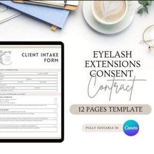 Eyelash Extension Forms