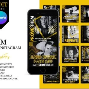 Gym Instagram Template