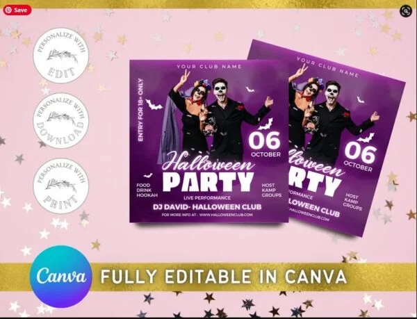 Halloween Party Flyer