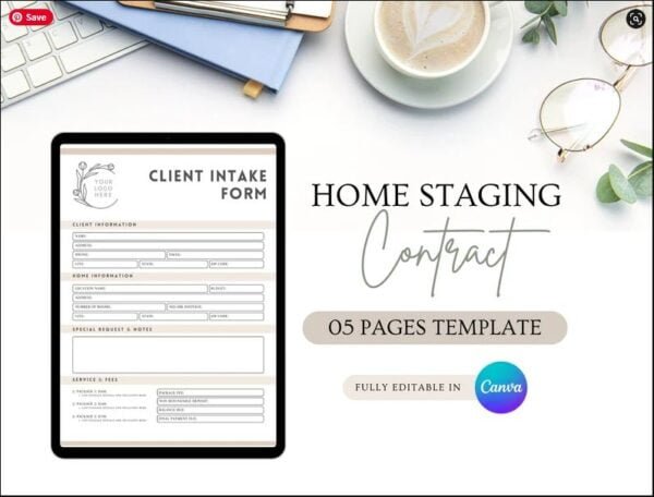 Home Staging Contract Template