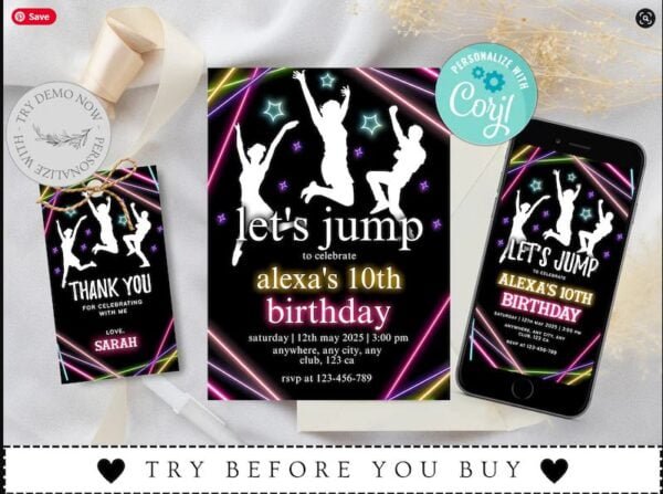 Jump Invitation