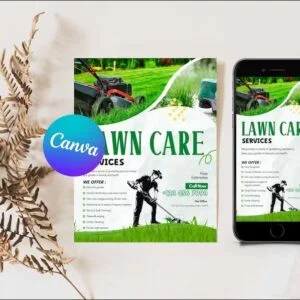 Lawn Care Service Flyer