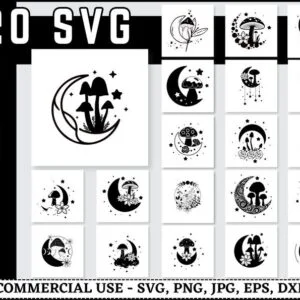 Magic Mushroom Svg Bundle