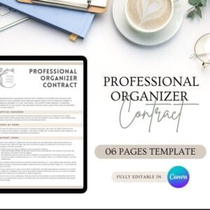 Professional Organizer Contract Template