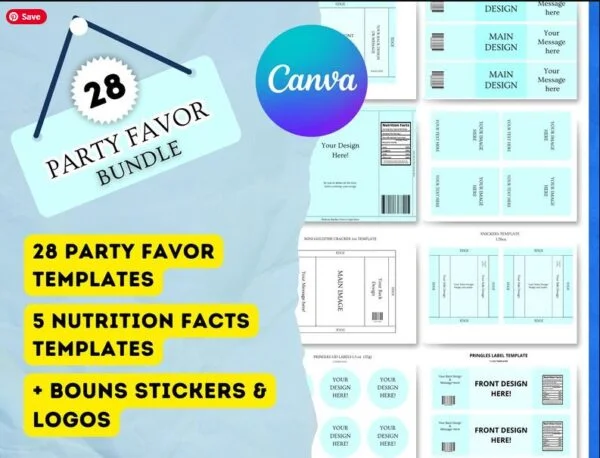 28+ Party Favor Template