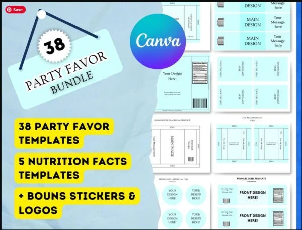 38+ Party Favor Template