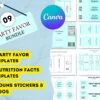 9+ Party Favor Templates