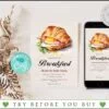 Breakfast Party Invitation