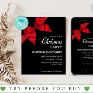 Christmas Party Invitations