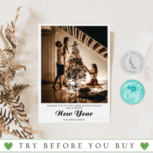 Photo Christmas Card Templates