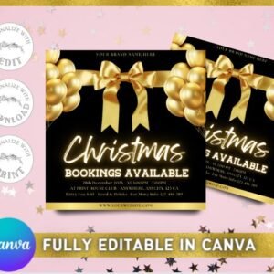 Christmas Booking Flyer