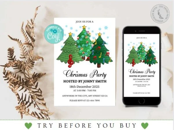 Christmas Party Invitation
