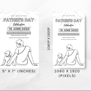 Father's Day Celebrations Invitation