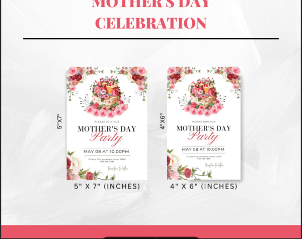 Mother's Day Party Invitation