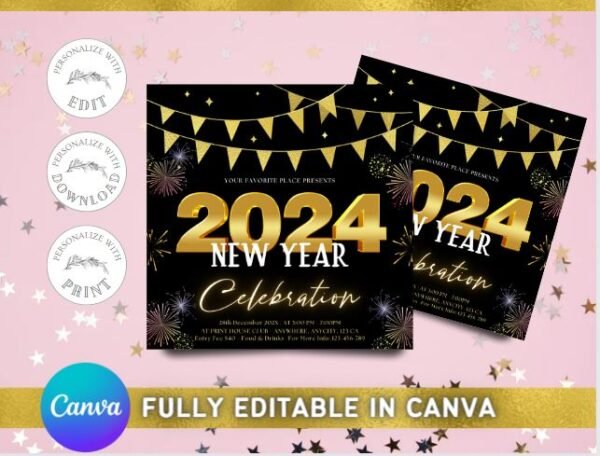 New Year Celebration Flyers