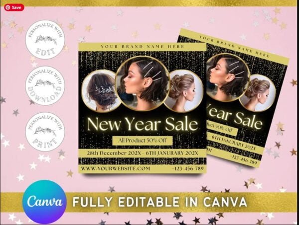 New Year Sale Flyer