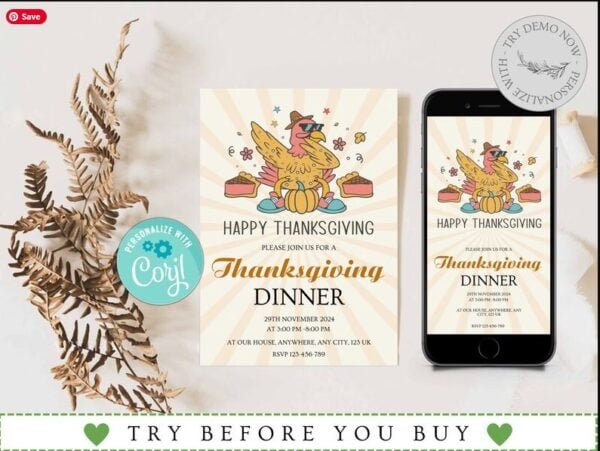 Thanksgiving Invitation