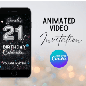 Animated Birthday Party Video