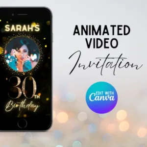 30th Birthday Animated Video