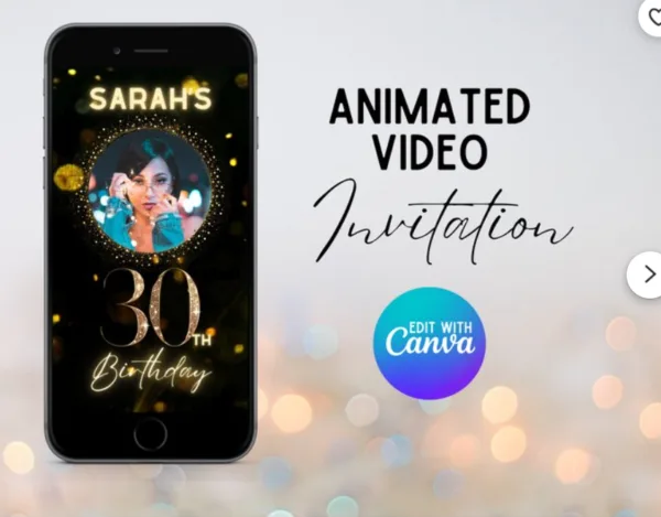 30th Birthday Animated Video