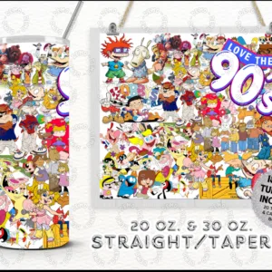 90s Baby Cute Tumbler