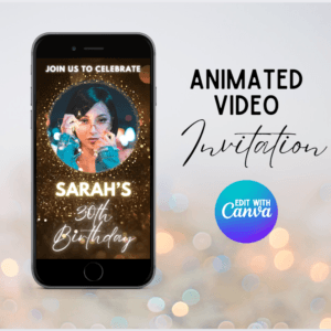 Video Birthday Party Invitation