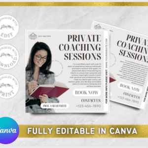 Coaching Flyer Template