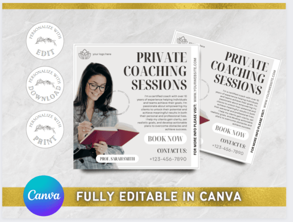 Coaching Flyer Template