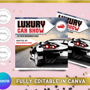 Car Show Flyer Template