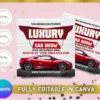 Editable Car Show Flyer
