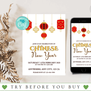 Chinese New Year Invitation