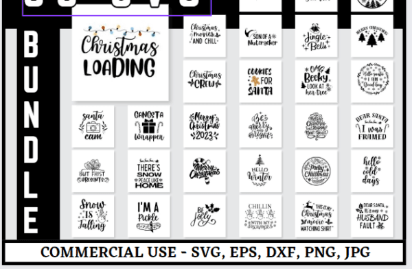 Christmas Svg Bundle