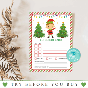 Elf Report Card