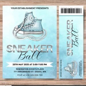 Sneaker Ball Flyer Template